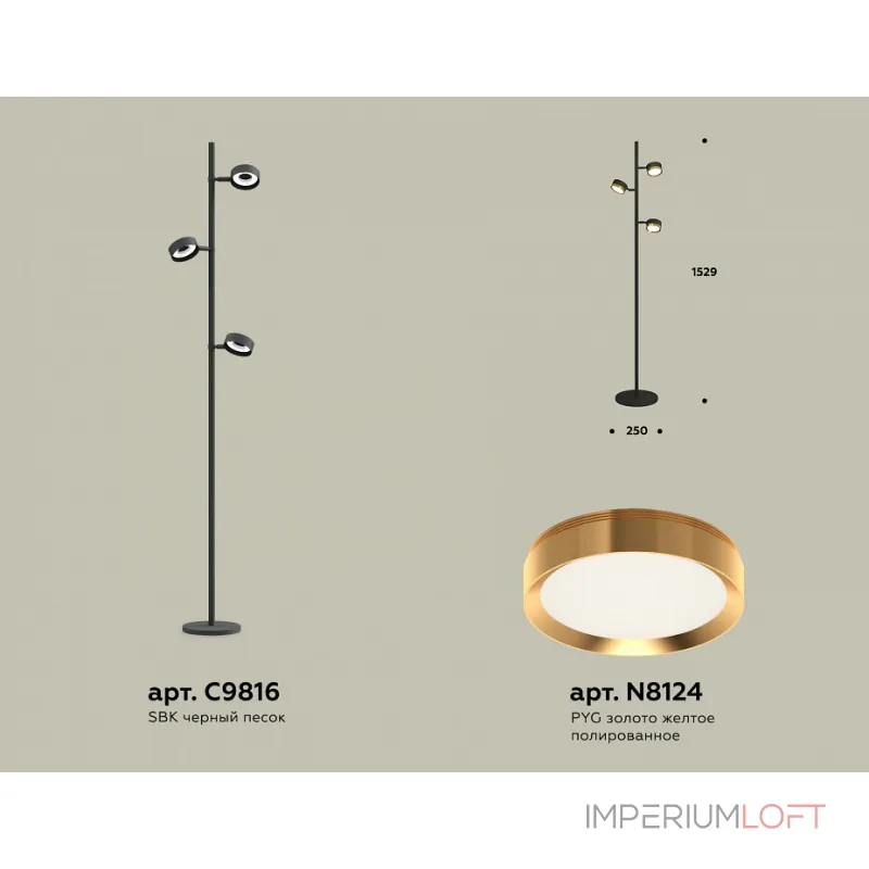 Торшер Ambrella XB XB9816152 от ImperiumLoft