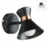 Спот Arte Lamp Baltimore A1406AP-1BK Цвет арматуры золото Цвет плафонов черный от ImperiumLoft