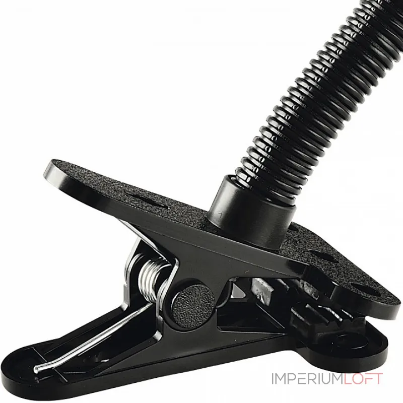 Настольная лампа офисная Arte Lamp Cord A1210LT-1BK Цвет арматуры черный Цвет плафонов черный от ImperiumLoft