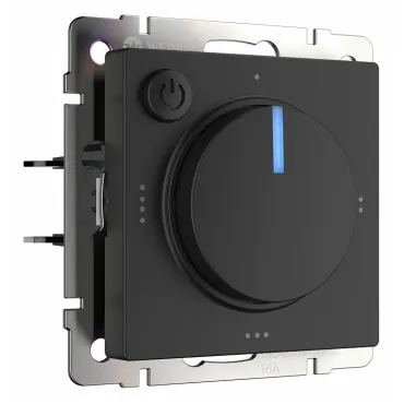 Терморегулятор электромеханический для теплого пола Werkel черный W1151108 Терморегулятор электромеханический для теплого пола Werkel черный W1151108