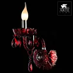Бра Arte Lamp Teatro A3964AP-1RD Цвет арматуры хром Цвет плафонов красный от ImperiumLoft