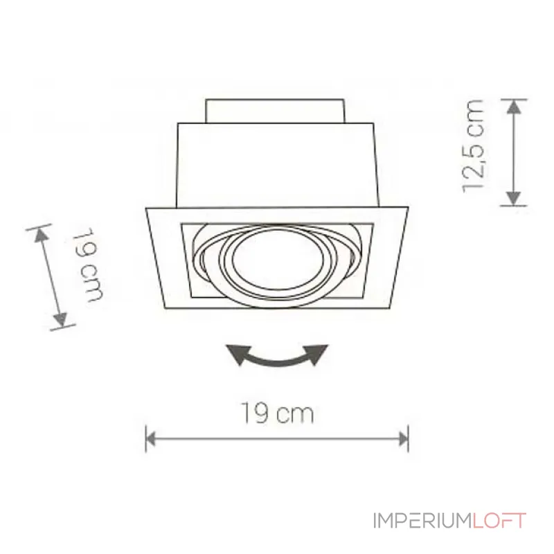 Встраиваемый светильник Nowodvorski Downlight 9575 от ImperiumLoft Встраиваемый светильник Nowodvorski Downlight 9575 от ImperiumLoft