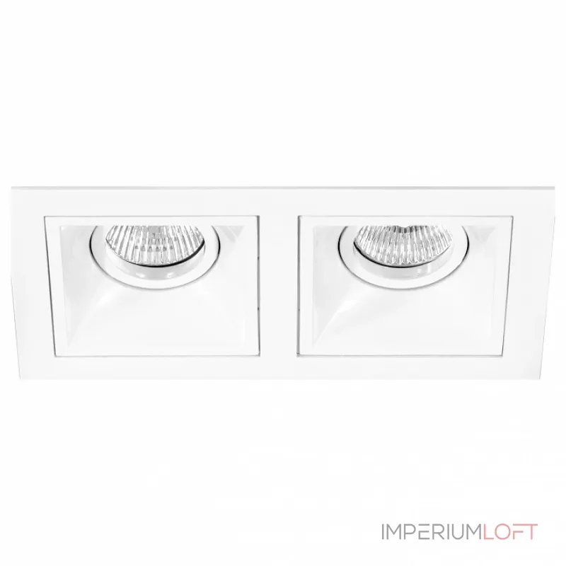Встраиваемый светильник Lightstar Domino D5260606 цвет арматуры белый от ImperiumLoft Встраиваемый светильник Lightstar Domino D5260606 цвет арматуры белый от ImperiumLoft