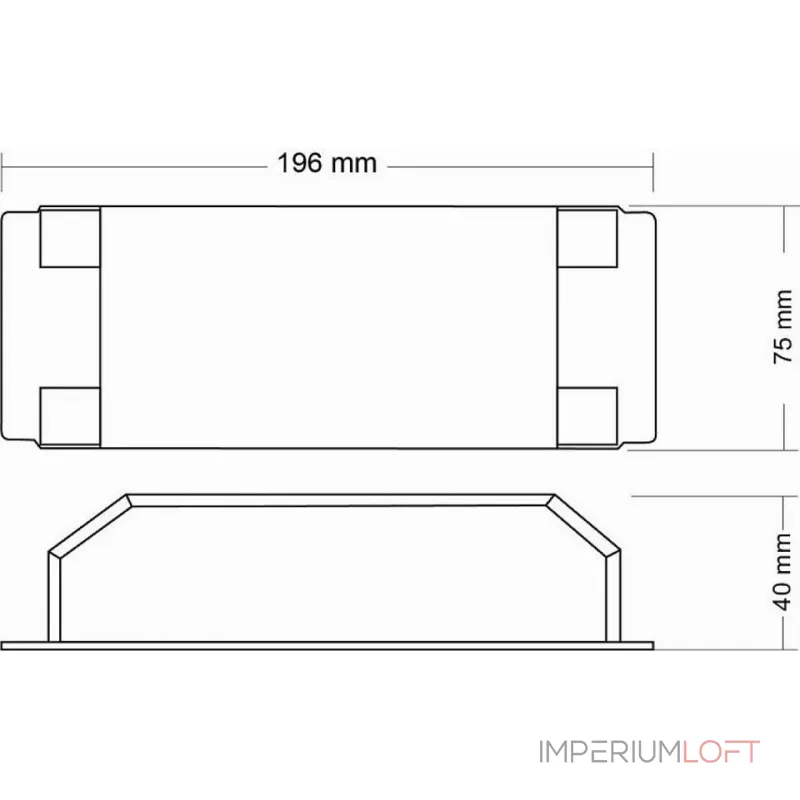 Блок питания Deko-Light HV DMX 843275 Цвет арматуры черный от ImperiumLoft