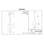 Подвесной светильник Maytoni Zeil H356-PL-01-BZ Цвет арматуры бронза Цвет плафонов прозрачный от ImperiumLoft