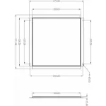 Рамка на 1 светильник Deko-Light 930230 Цвет арматуры белый от ImperiumLoft