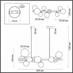 Подвесной светильник Odeon Light Tovi 4818/10 