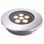 Встраиваемый в дорогу светильник Deko-Light Flat I WW 100114 Цвет арматуры серебро Цвет плафонов прозрачный от ImperiumLoft