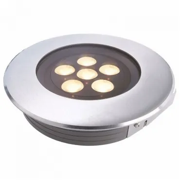 Встраиваемый в дорогу светильник Deko-Light Flat I WW 100114 Цвет арматуры серебро Цвет плафонов прозрачный