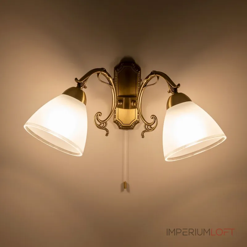 Бра Citilux Латур CL413421 Цвет арматуры бронза Цвет плафонов белый от ImperiumLoft Бра Citilux Латур CL413421 Цвет арматуры бронза Цвет плафонов белый от ImperiumLoft