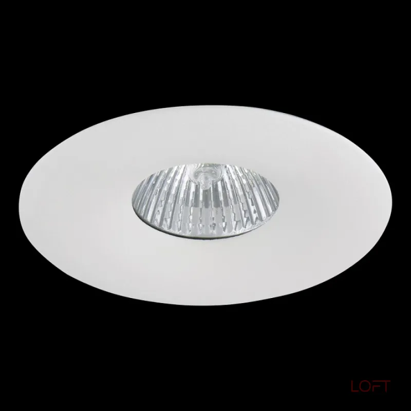 Встраиваемый светильник Lightstar Levigo 010010 Цвет арматуры белый от ImperiumLoft