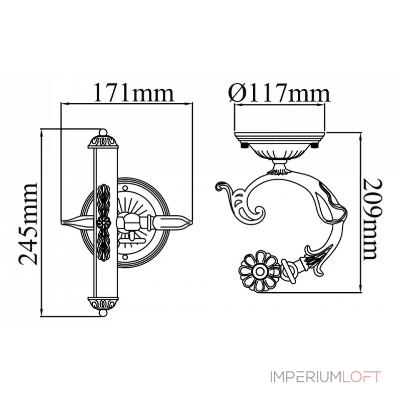 Подсветка для картин Maytoni Picasso PIC114-01-W Цвет арматуры белый Цвет плафонов белый от ImperiumLoft