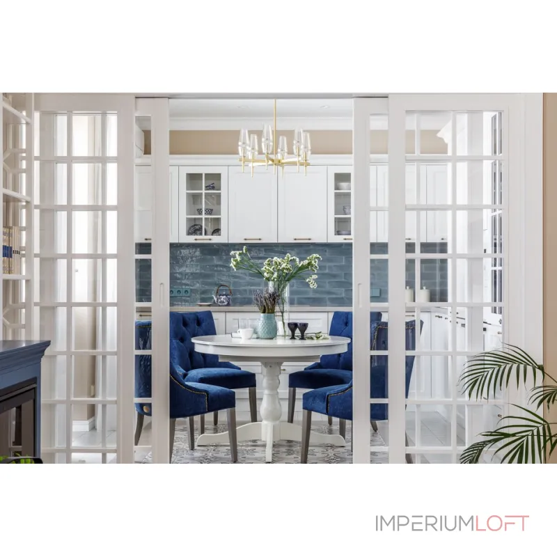 Люстра на штанге Maytoni Lita H002PL-06G Люстра на штанге Maytoni Lita H002PL-06G