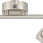Спот TopLight Kristal TL1236Y-02SN Цвет арматуры никель Цвет плафонов серый от ImperiumLoft