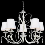 Подвесная люстра Arte Lamp Romana Snow A1743LM-5WH