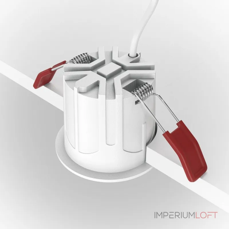 Встраиваемый светильник Maytoni Alfa DL043-01-10W3K-RD-W от ImperiumLoft Встраиваемый светильник Maytoni Alfa DL043-01-10W3K-RD-W от ImperiumLoft