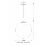 Подвесной светильник Globo Varus 15857 