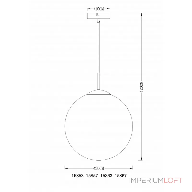 Подвесной светильник Globo Varus 15857 