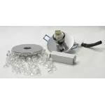 Светильник на штанге Lussole Monteleto LSJ-0400-01 Цвет арматуры хром Цвет плафонов прозрачный от ImperiumLoft