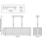 Подвесная люстра Lightstar Agave 712164