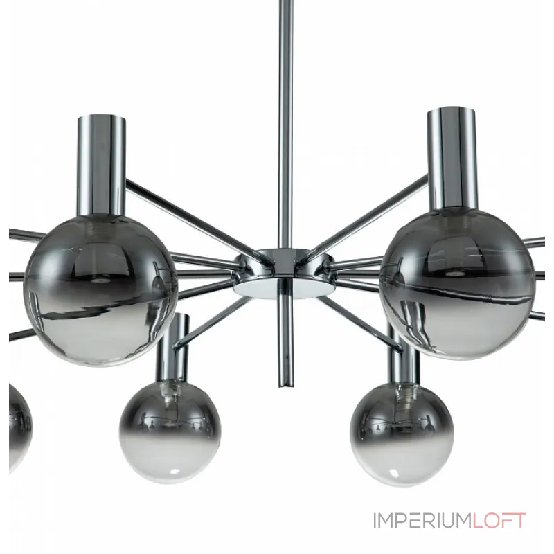 Люстра на штанге Indigo Collana 13015/10R Chrome Люстра на штанге Indigo Collana 13015/10R Chrome