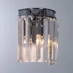 Накладной светильник Divinare Nova 3001/02 AP-1 Цвет арматуры хром Цвет плафонов прозрачный от ImperiumLoft