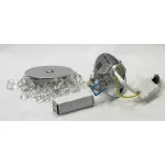 Светильник на штанге Lussole Monteleto LSJ-0400-01 Цвет арматуры хром Цвет плафонов прозрачный от ImperiumLoft