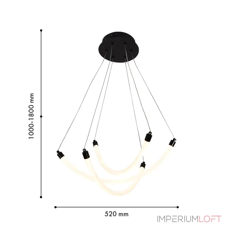 Подвесная люстра F-promo Hammock 4468-3P от ImperiumLoft Подвесная люстра F-promo Hammock 4468-3P от ImperiumLoft