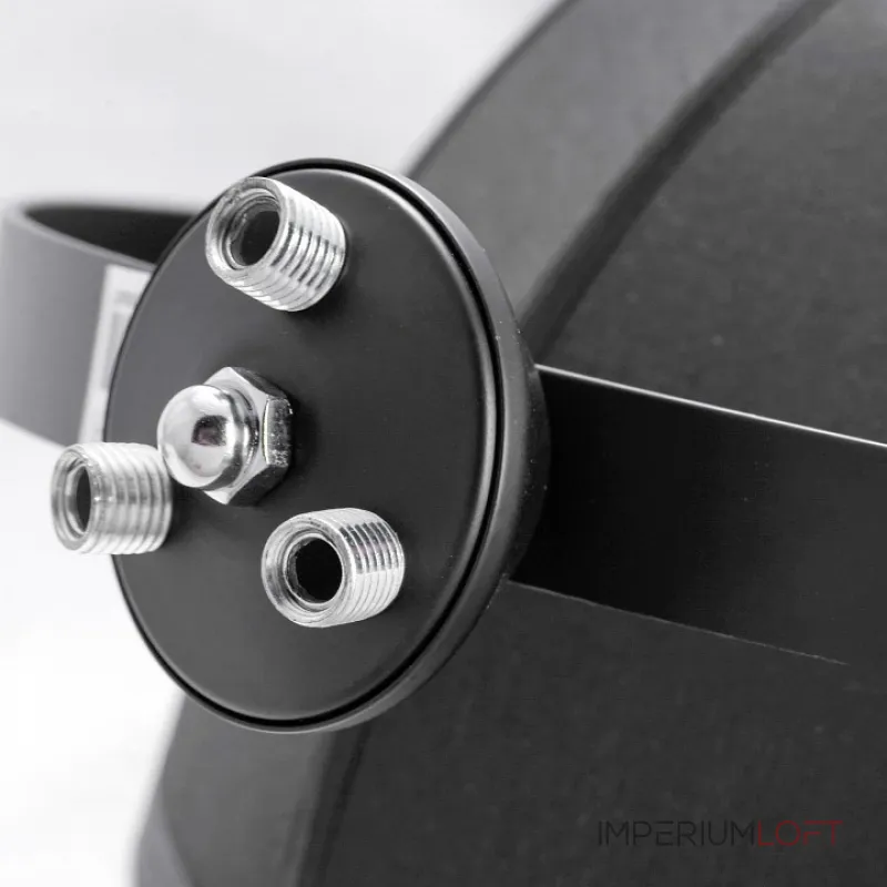 Торшер LGO Klamath GRLSP-0556 Цвет арматуры черный Цвет плафонов золото от ImperiumLoft