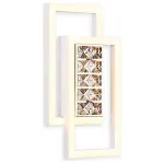 Накладной светильник Ambrella Ice 1 FA107 цвет арматуры белый цвет плафонов прозрачный от ImperiumLoft