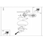 Спот Eglo ПРОМО Bimeda 31005 Цвет арматуры хром Цвет плафонов черный от ImperiumLoft