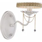 Бра Arte Lamp Sierra A3071AP-1WG Цвет арматуры золото Цвет плафонов белый от ImperiumLoft