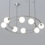 Подвесная люстра 360/8 хром