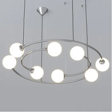 Подвесная люстра 360/8 хром