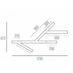 Накладной светильник Donolux DL18516C062 DL18516C062B96 от ImperiumLoft