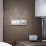 Диммер без рамки Werkel cеребряный рифленый W1142009 от ImperiumLoft