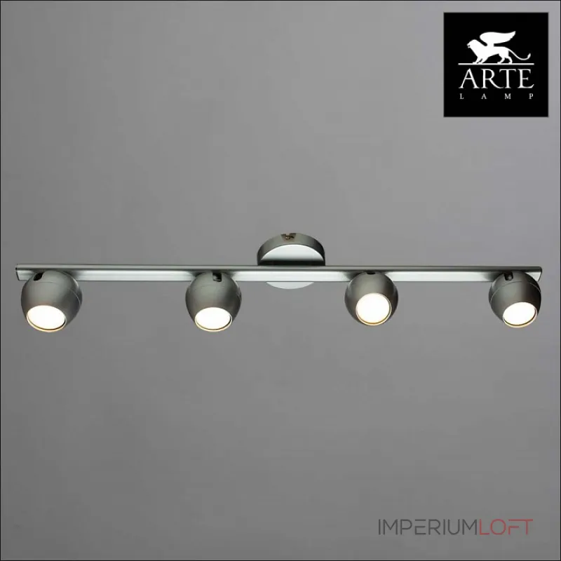 Спот Arte Lamp Sfera A5781PL-4SS Цвет арматуры серебро Цвет плафонов серебро от ImperiumLoft