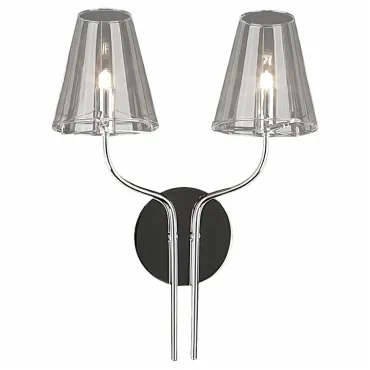 Бра Lightstar Diafano 758624 Цвет арматуры хром Цвет плафонов прозрачный