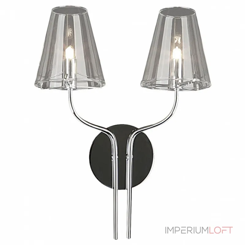 Бра Lightstar Diafano 758624 Цвет арматуры хром Цвет плафонов прозрачный от ImperiumLoft Бра Lightstar Diafano 758624 Цвет арматуры хром Цвет плафонов прозрачный от ImperiumLoft