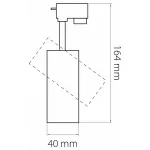 Светильник на штанге Lightstar Fuoco 218237 Цвет арматуры Черный Цвет плафонов Черный от ImperiumLoft