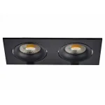 Встраиваемый светильник Donolux DL1841 DL18412/02TSQ Black от ImperiumLoft