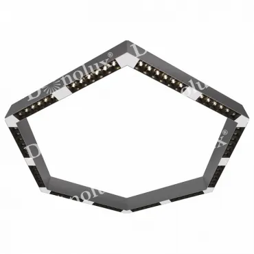 Накладной светильник Donolux DL18515 DL18515С111А72.48.900BW Цвет арматуры серебро Цвет плафонов черно-белый