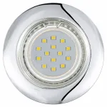 Комплект из 3 встраиваемых светильников Eglo ПРОМО Peneto 94236 Цвет арматуры хром от ImperiumLoft