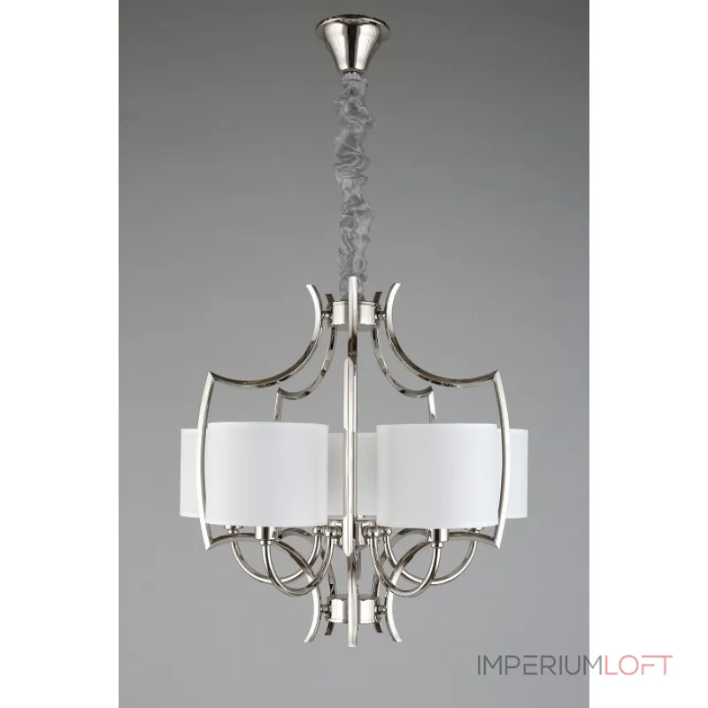 Подвесная люстра Aployt Zidoni APL.737.06.05 Цвет арматуры хром Цвет плафонов белый от ImperiumLoft Подвесная люстра Aployt Zidoni APL.737.06.05 Цвет арматуры хром Цвет плафонов белый от ImperiumLoft