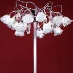 Торшер Citilux Rosa EL325F05.1 Цвет арматуры хром Цвет плафонов белый от ImperiumLoft