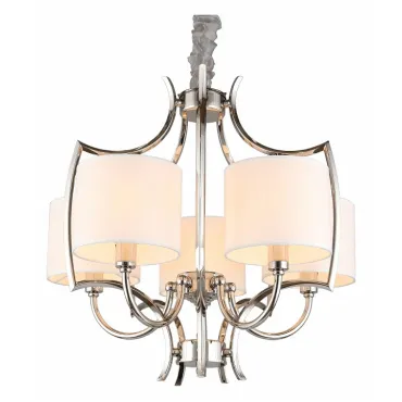 Подвесная люстра Aployt Zidoni APL.737.06.05 Цвет арматуры хром Цвет плафонов белый Подвесная люстра Aployt Zidoni APL.737.06.05 Цвет арматуры хром Цвет плафонов белый