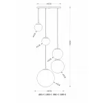 Подвесной светильник Varus 15851-5 Globo