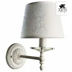 Бра Arte Lamp Granny A9566AP-1WG Цвет арматуры золото Цвет плафонов белый от ImperiumLoft