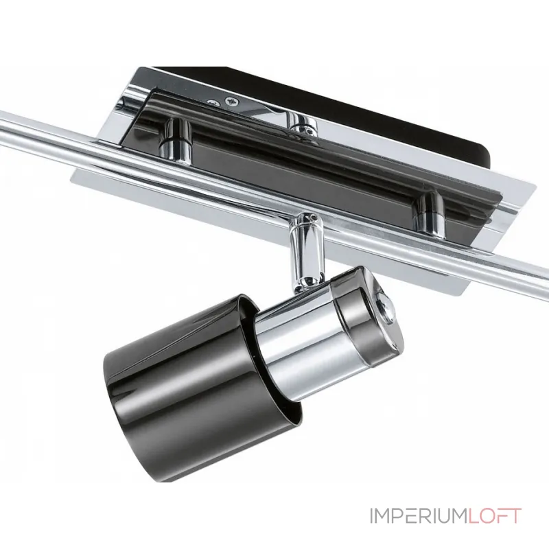 Спот Eglo Davida 1 30834 Цвет арматуры хром Цвет плафонов черный от ImperiumLoft Спот Eglo Davida 1 30834 Цвет арматуры хром Цвет плафонов черный от ImperiumLoft