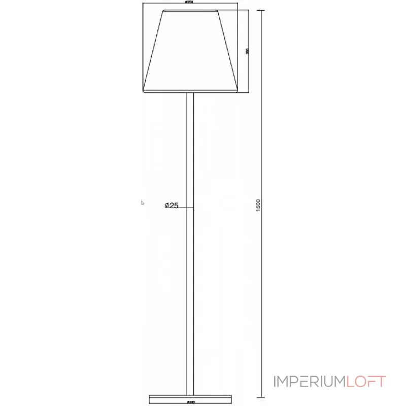 Торшер Deko-Light Alexa 733017 Цвет арматуры серый Цвет плафонов белый от ImperiumLoft